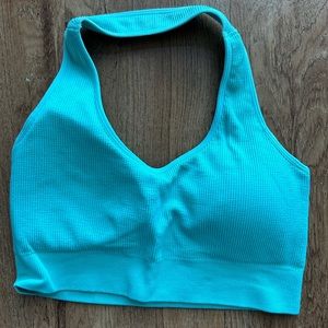 NVGTN ribbed halter top